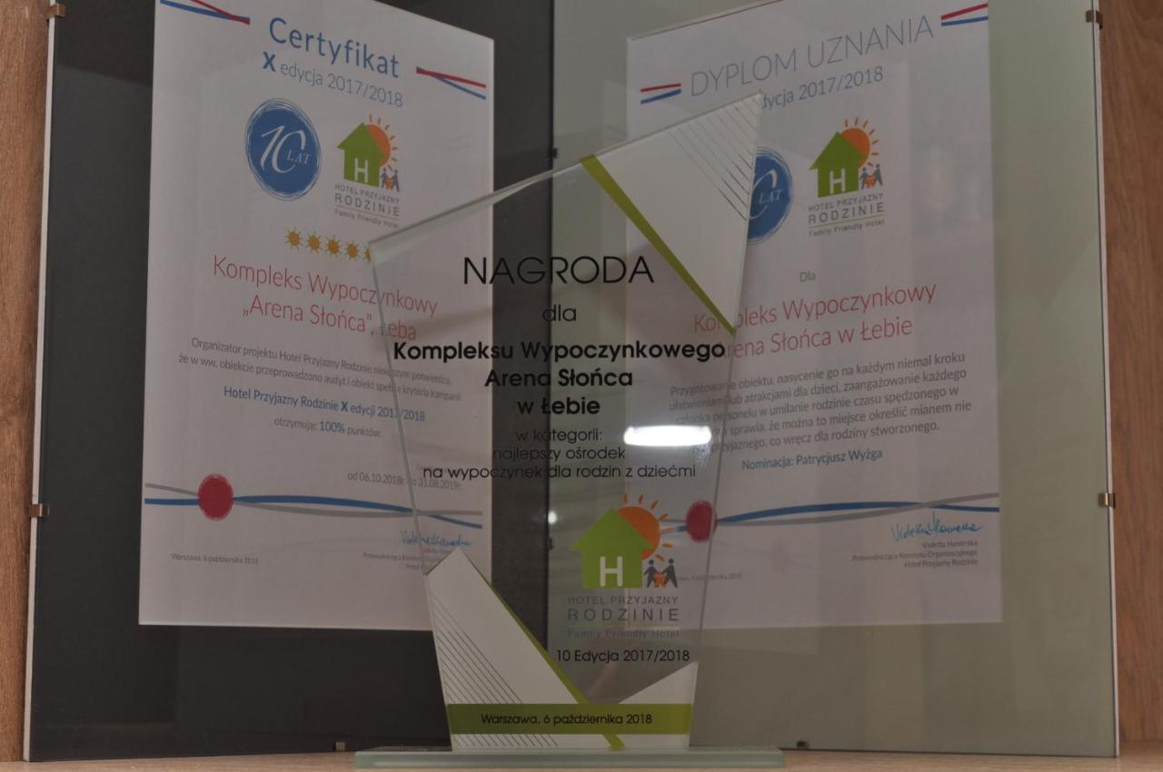 Arena Slonca Hotel Łeba Kültér fotó
